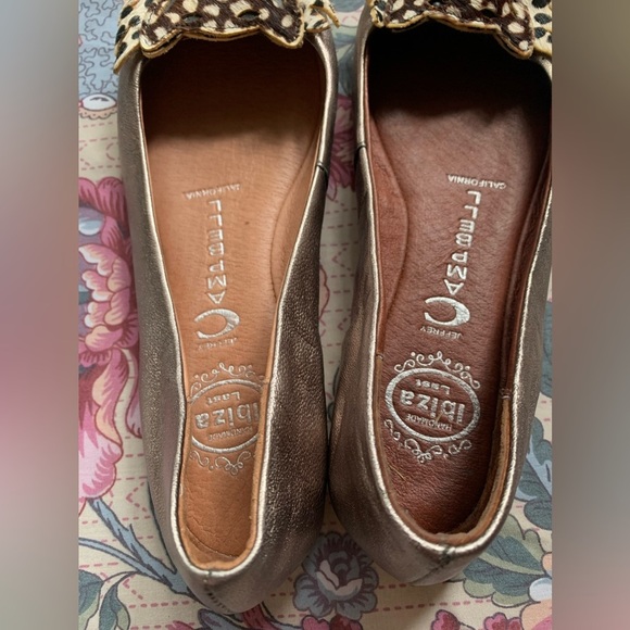 Jeffery Cambell flats cheetah print animal shoes women’s handmade shoe unique - Picture 6 of 10